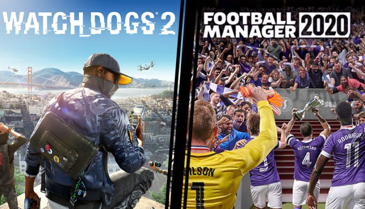 بازی‌های Watch Dogs 2 و Football Manager 2020 رایگان شدند