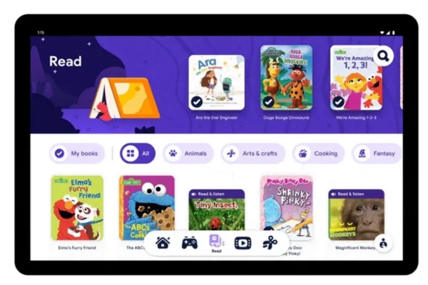 برگه مطالعه در Kids Space