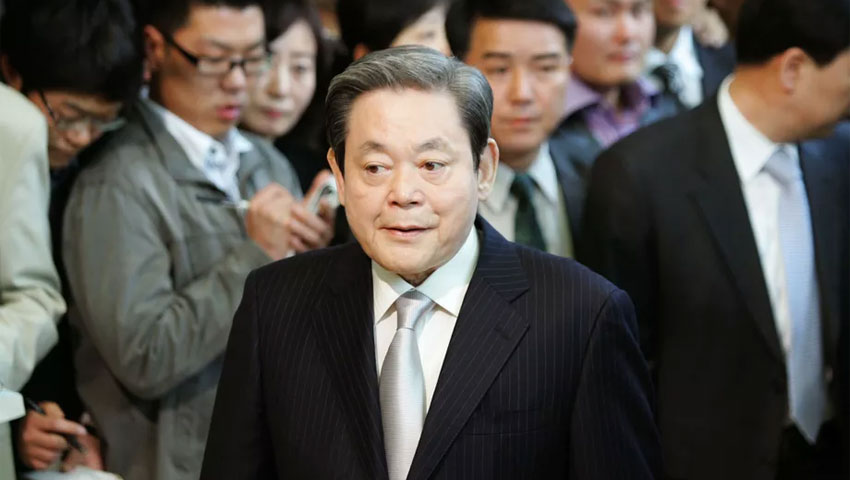 لی کان-هی‌ رئیس سامسونگ