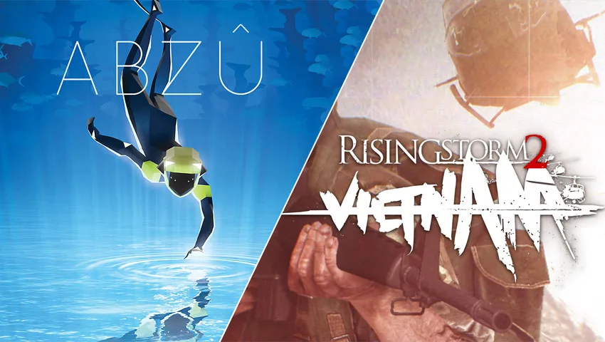دو بازی ABZU و Rising Storm 2: Vietnam در اپیک گیمز رایگان شدند