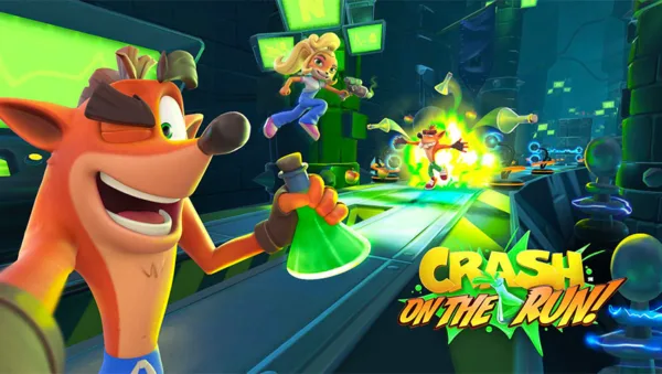 بازی Crash Bandicoot: On the Run