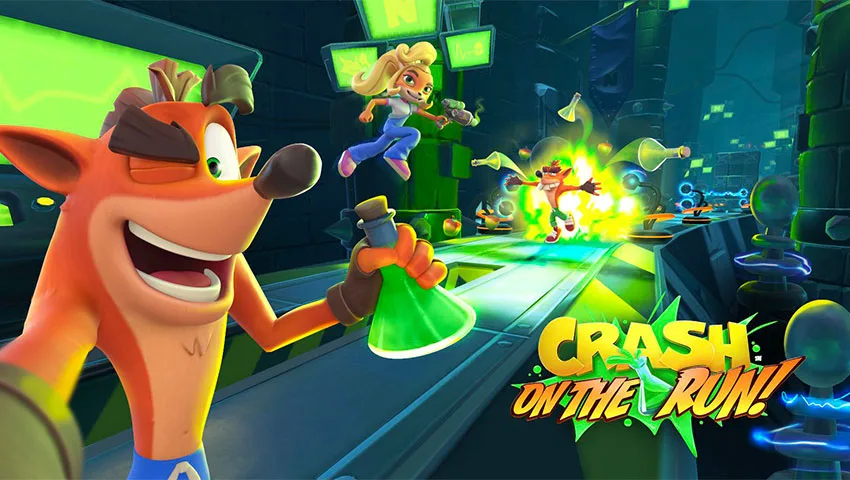 بازی Crash Bandicoot: On the Run