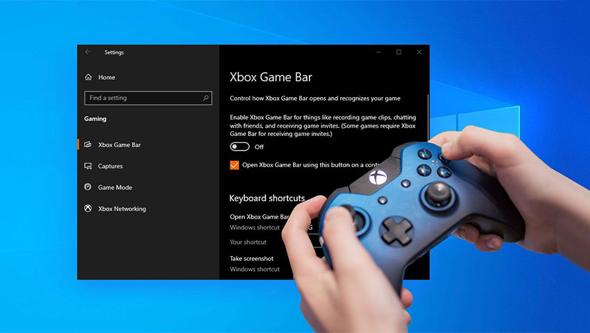 غیرفعال کردن Xbox Game Bar در ویندوز 10