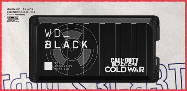 هارد یک گیگابایتی با طرح Call of Duty Black Ops Cold War
