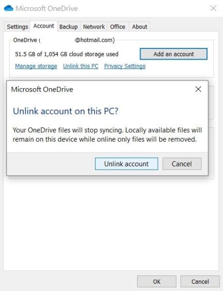 OneDrive ویندوز 10 غیرفعال یا حذف