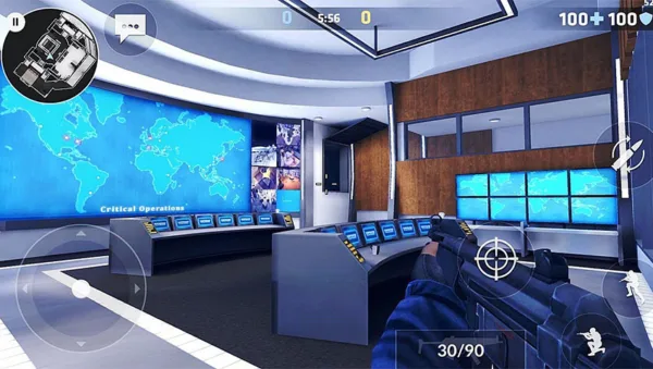 بازی اکشن اول شخص Critical Ops