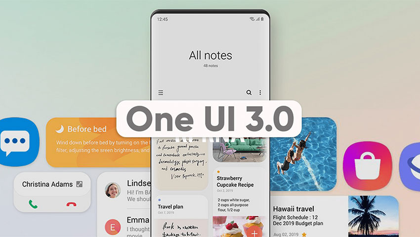 به‌روزرسانی One UI 3.0
