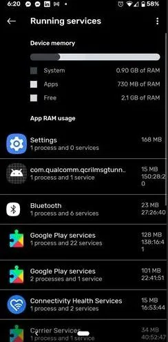 اجرای برنامهها در پس زمینه اندروید 2