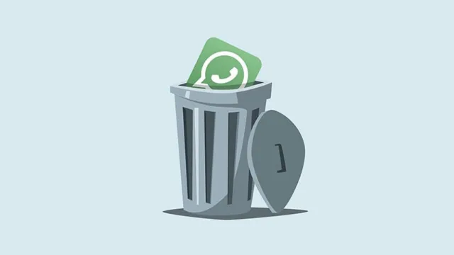 حذف اکانت واتساپ
