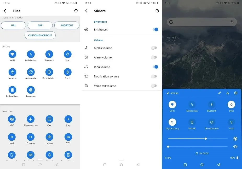 best-quick-settings-نرم افزار