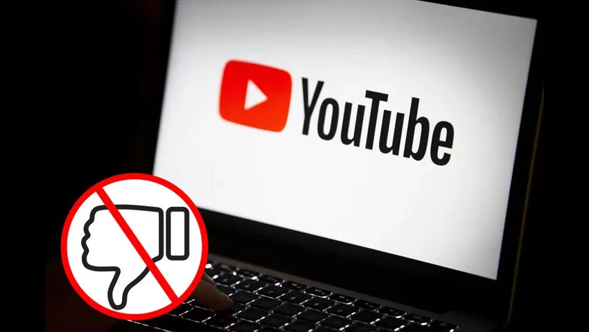 یوتیوب نمایش تعداد دیسلایک ها را غیرفعال میکند!