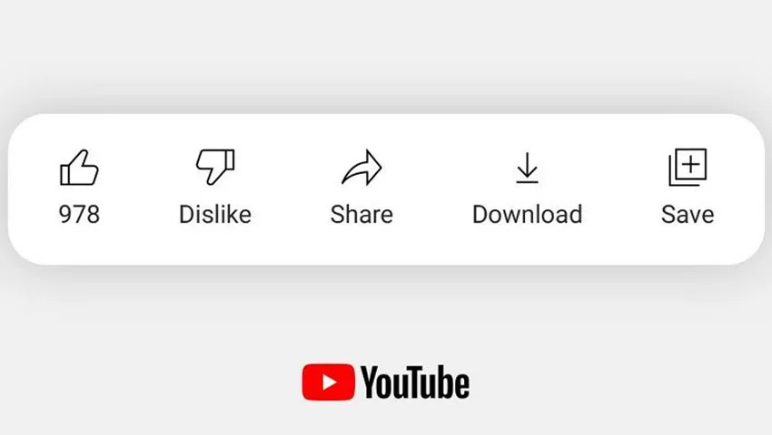 دیسلایک در یوتیوب