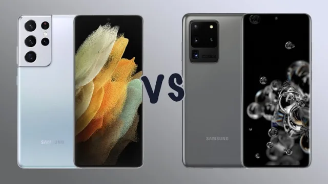 مقایسه دو تلفن همراه گلکسی S21 Ultra و S20 Ultra