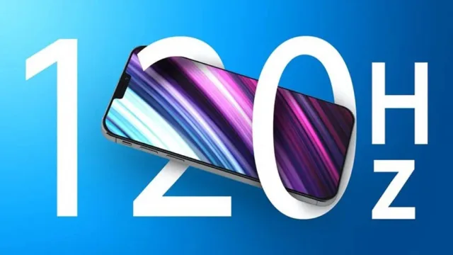 نمایشگر 120 هرتزی آیفون 13 پرو