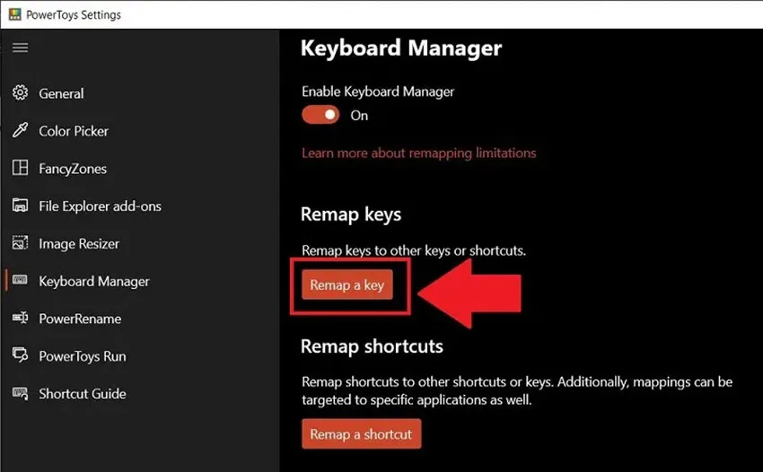 Keyboard Manager