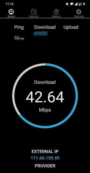 برنامه Simple Speedcheck