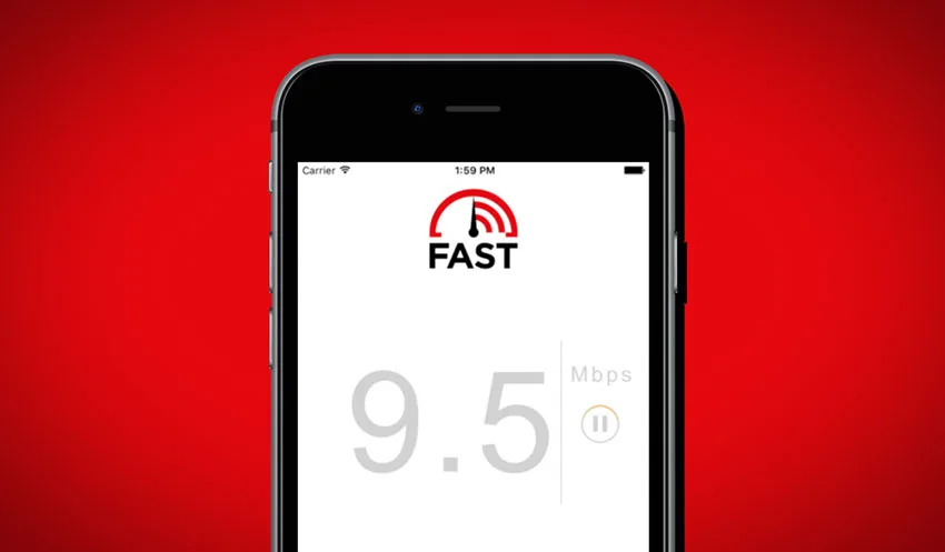 برنامه Fast Speed Test