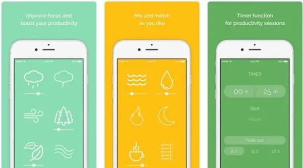 معرفی 5 برنامه اندرویدی برای افزایش تمرکز و مطالعه عمیق‌ تر: Noisli