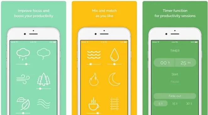 معرفی 5 برنامه اندرویدی برای افزایش تمرکز و مطالعه عمیق تر: Noisli
