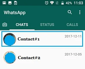 پشتیبان چت واتساپ