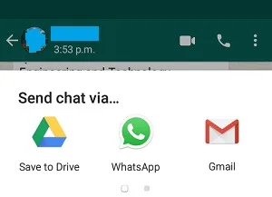 پشتیبان چت واتساپ