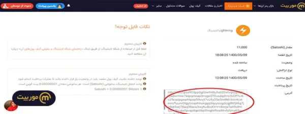 پلتفرم معاملاتی موربیت، شبکه لایتنینگ بیت کوین را بر بستر خود ارائه کرد!