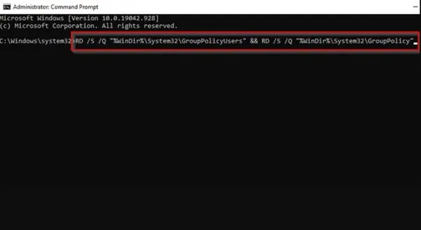 آموزش ریست کردن تنظیمات Group Policy با استفاده از Group Policy Editor 7