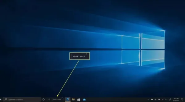 چگونه نوار ابزار Quick Launch را به ویندوز 10 اضافه کنیم؟ 8