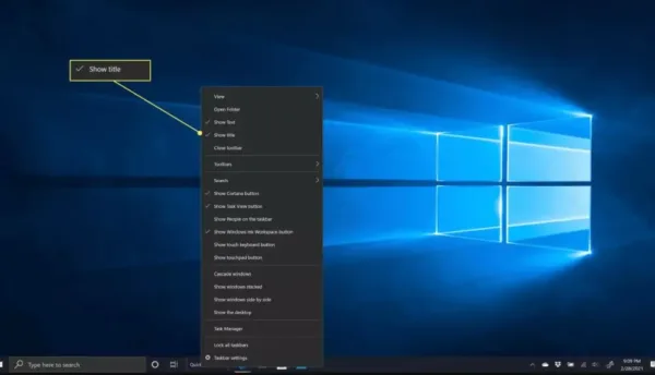 چگونه نوار ابزار Quick Launch را به ویندوز 10 اضافه کنیم؟ 11