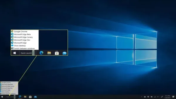 چگونه نوار ابزار Quick Launch را به ویندوز 10 اضافه کنیم؟ 13