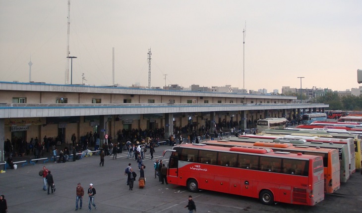 پایانه ­های مسافربری تهران را بشناسید