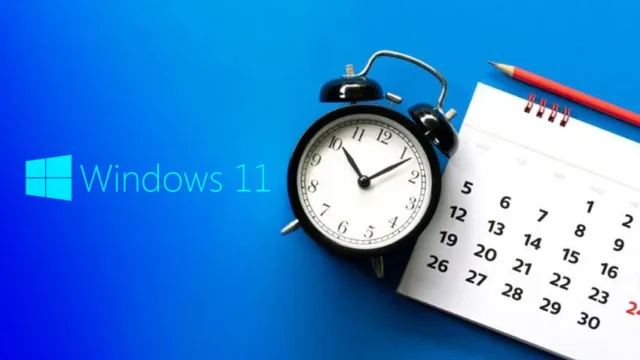 تغییر تاریخ و ساعت در ویندوز 11