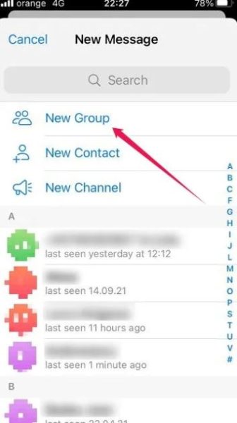 آموزش تماس ویدیویی گروهی در موبایل تلگرام 5