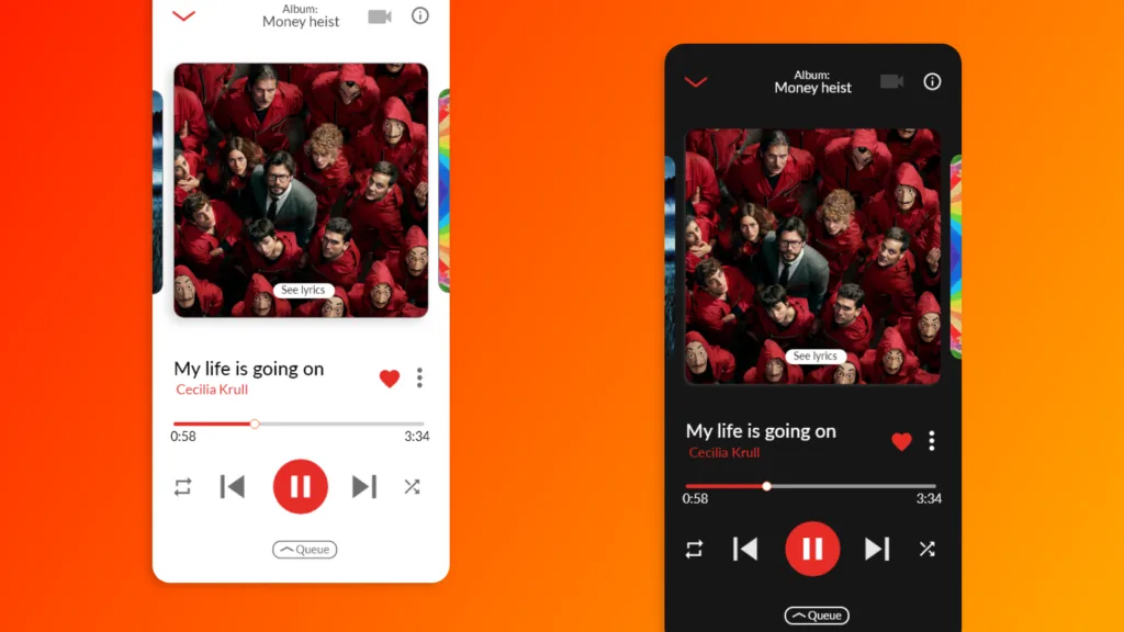 برنامه موزیک رایگان برای آیفون Gaana