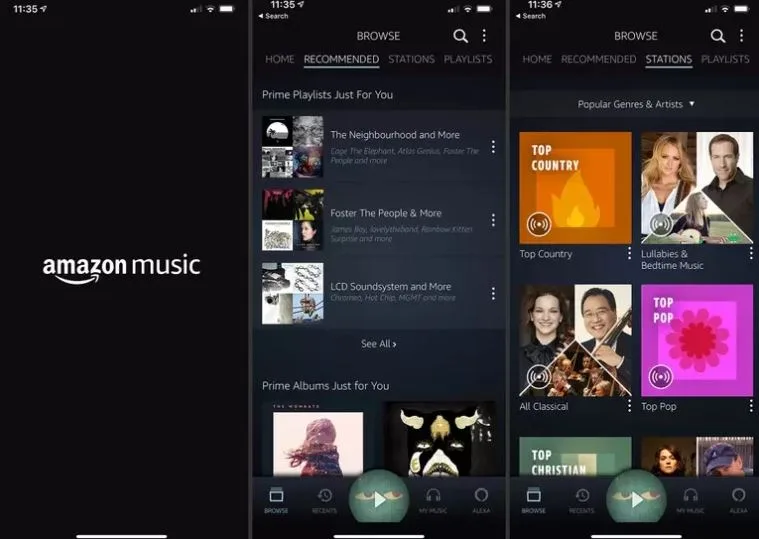 برنامه موزیک رایگان برای آیفون Music Prime