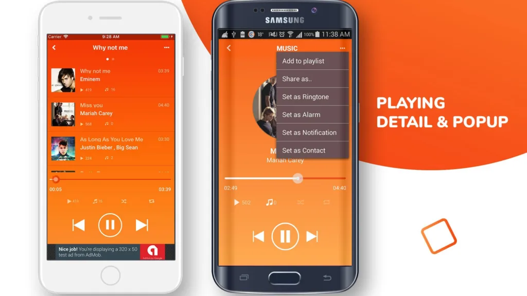 برنامه موزیک رایگان برای آیفون Soundcloud