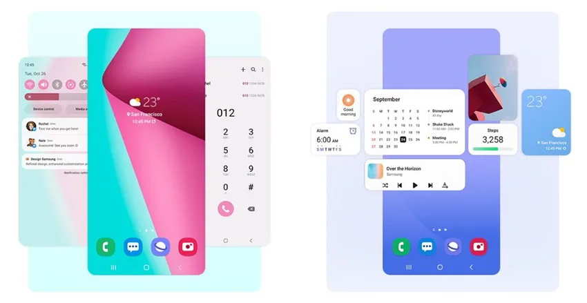 بروزرسانی One UI 4