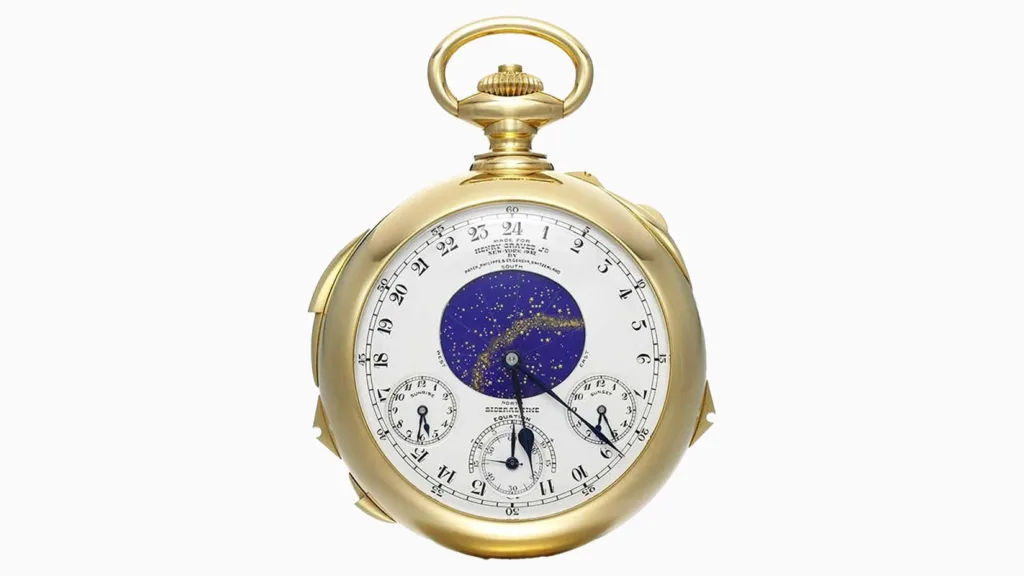 Patek Philippe Henry Graves Supercomplication: $26 million