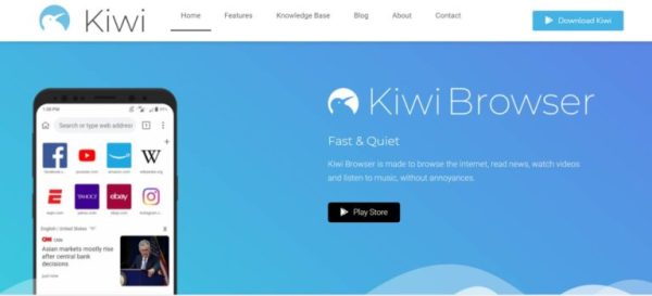 آموزش نصب افزونه های کروم در اندروید با استفاده از مرورگرها Kiwi 