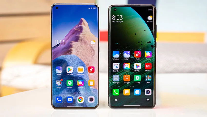 رابط کاربری MIUI شیائومی