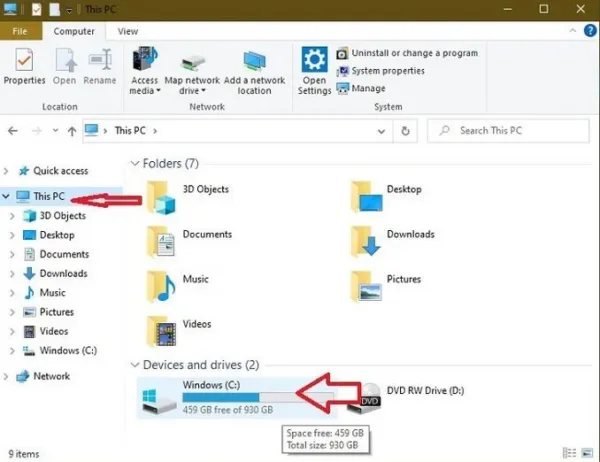 ابزار Check Disk Utility را به اجرا در بیاورید کپی پیست 6