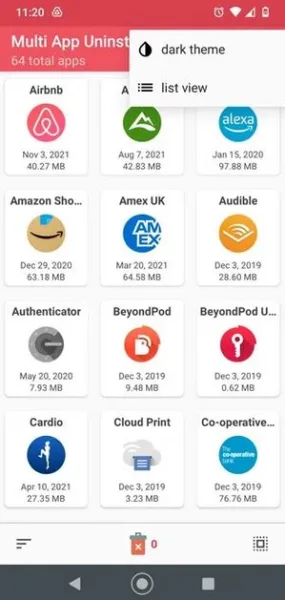 آموزش حذف دسته جمعی برنامههای اندروید با Multi App Uninstaller 3