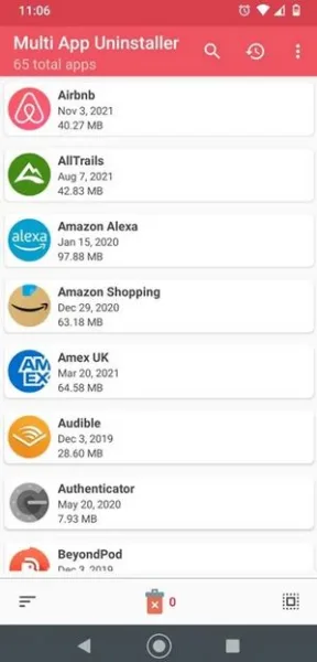 آموزش حذف دسته جمعی برنامههای اندروید با Multi App Uninstaller 4