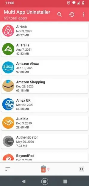 آموزش حذف دسته جمعی برنامههای اندروید با Multi App Uninstaller 4