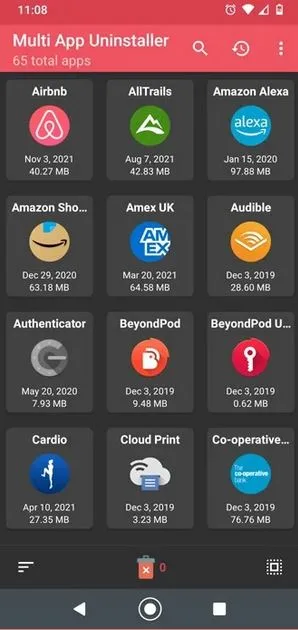 آموزش حذف دسته جمعی برنامههای اندروید با Multi App Uninstaller 5