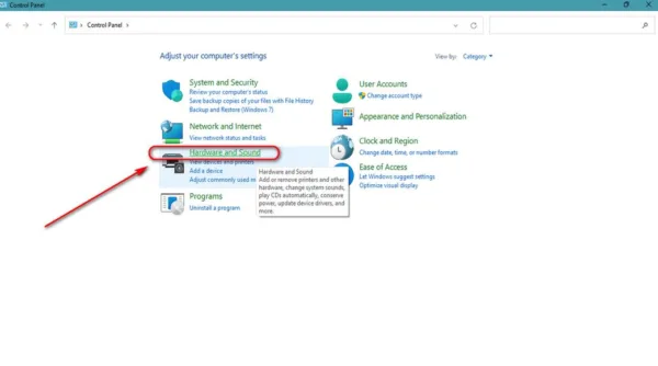 استفاده از Windows Control Panel برای غیر فعال کردن دوربین و میکروفون داخلی در ویندوز 10 و 11 5