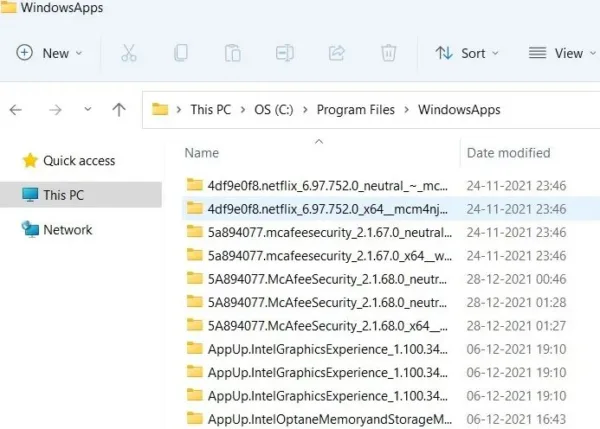 چگونه به پوشه مخفی WindowsApps در ویندوز 10 و 11 دسترسی پیدا کنیم؟ 10