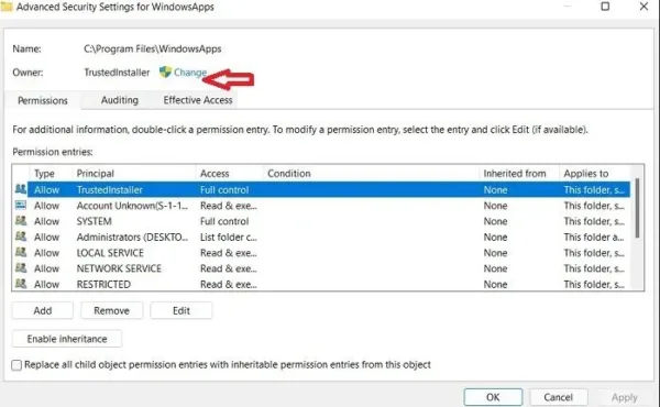 چگونه به پوشه مخفی WindowsApps در ویندوز 10 و 11 دسترسی پیدا کنیم؟ 14