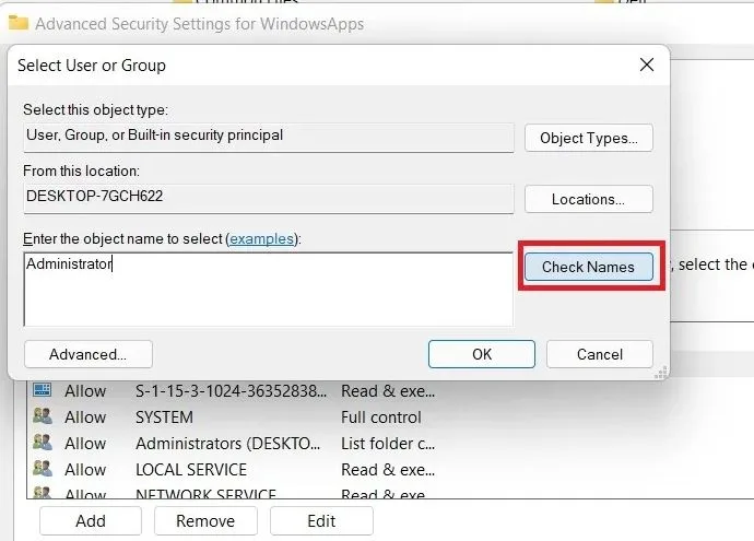 چگونه به پوشه مخفی WindowsApps در ویندوز 10 و 11 دسترسی پیدا کنیم؟ 15