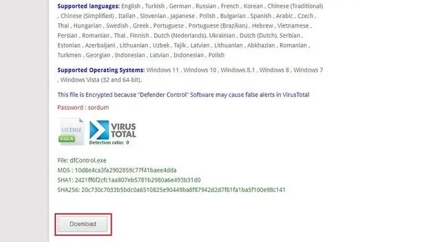 ابزارهای سوم شخص برای فعال و غیرفعال کردن مایکروسافت دیفندر در ویندوز 11